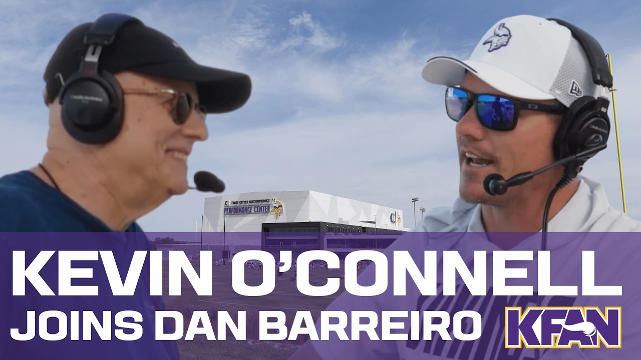 Kevin O&rsquo;Connell Joins Dan Barreiro at Vikings Training Camp