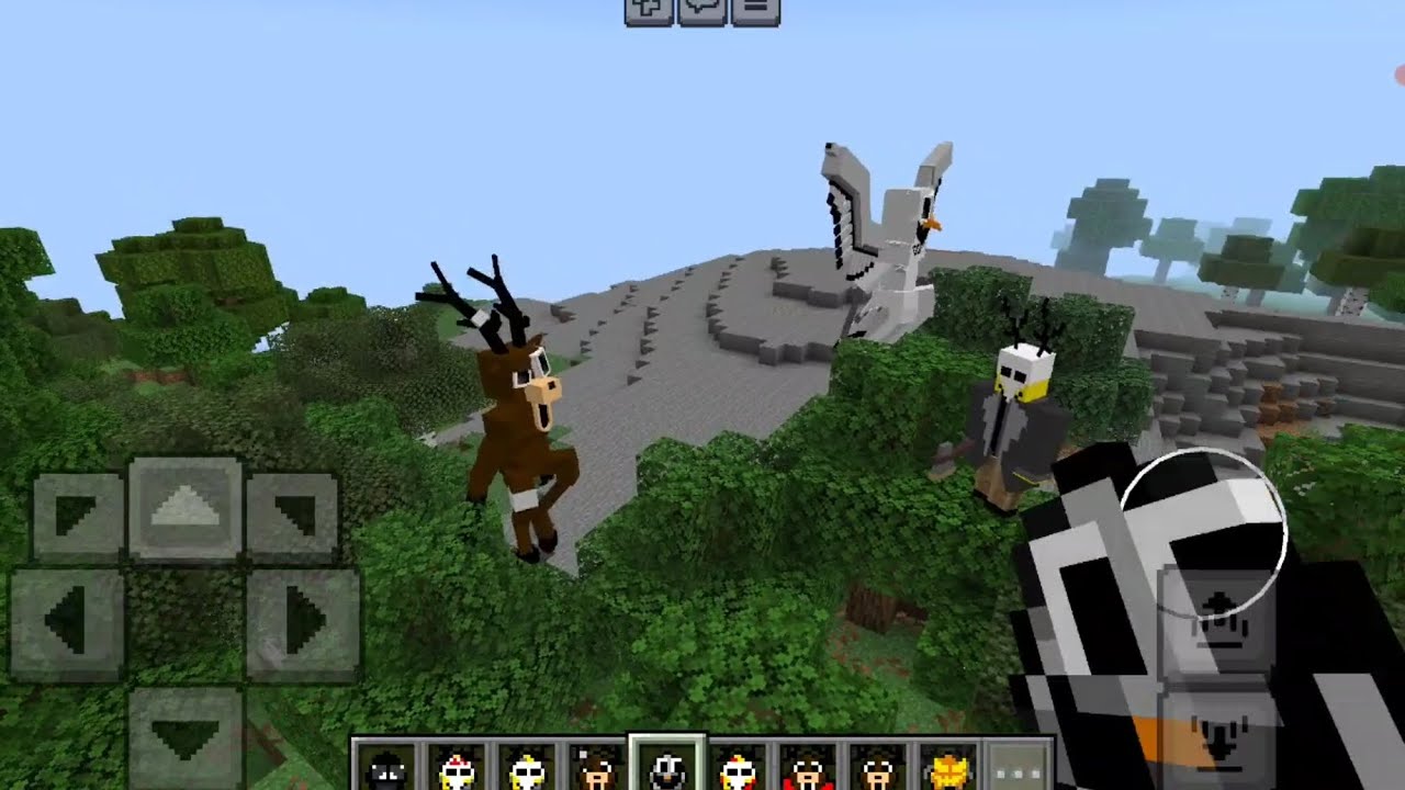 Minecraft - 99 nights in the forest addon 
