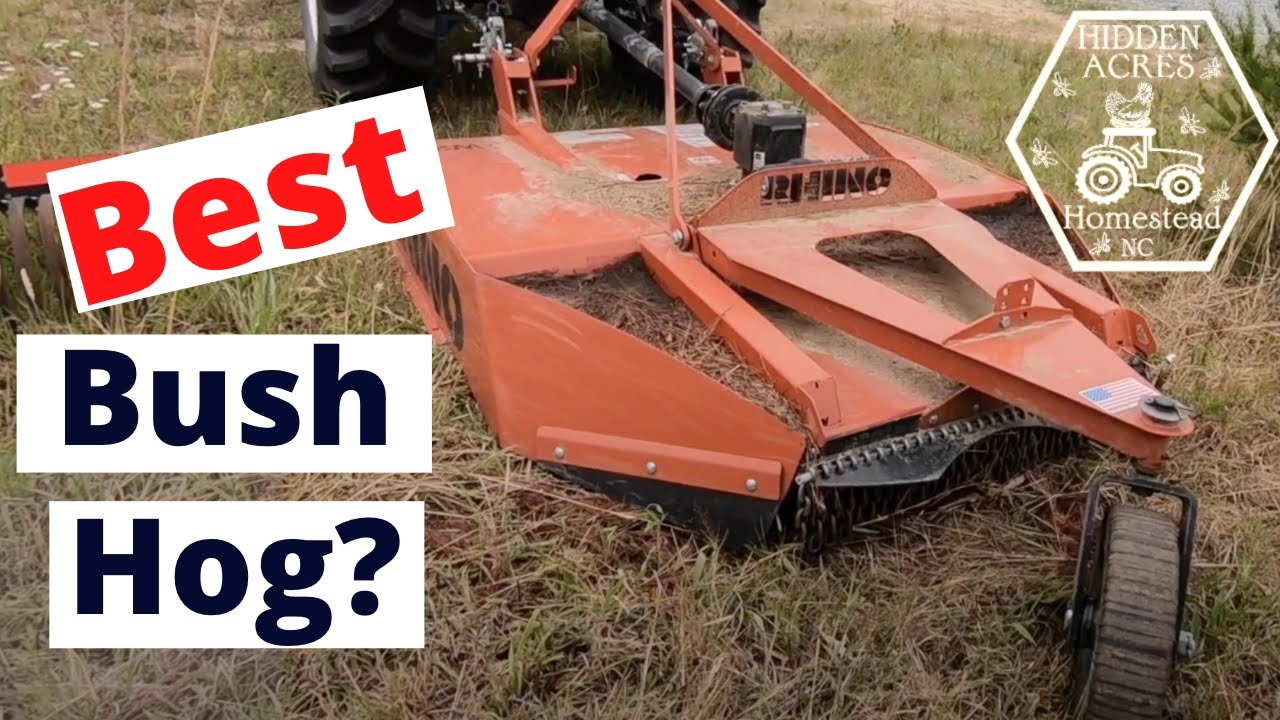 Bush Hog Review - Rhino Rotary Cutter  Ep #19