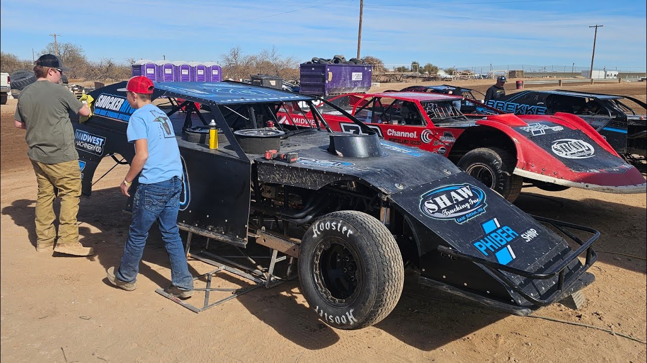 Onyx WON His Heat, and the Late Model Broke down