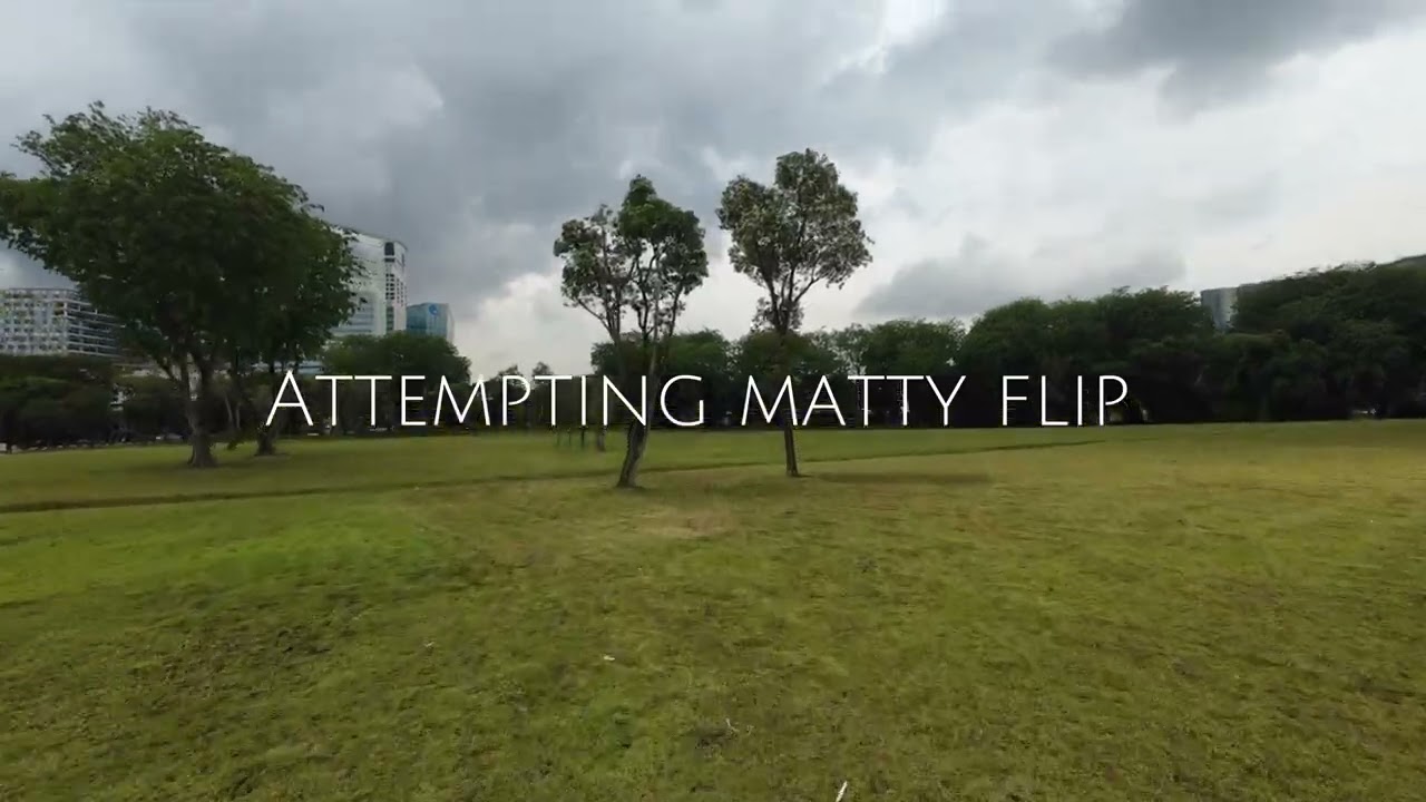 Learning Matty Flip on DJI AVATA 2