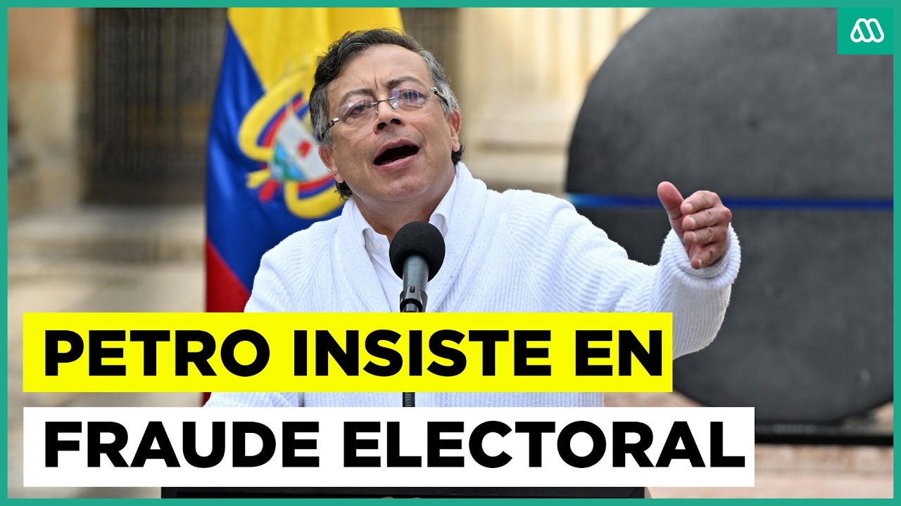 Petro insiste con que hubo fraude electoral en las elecciones de Colombia