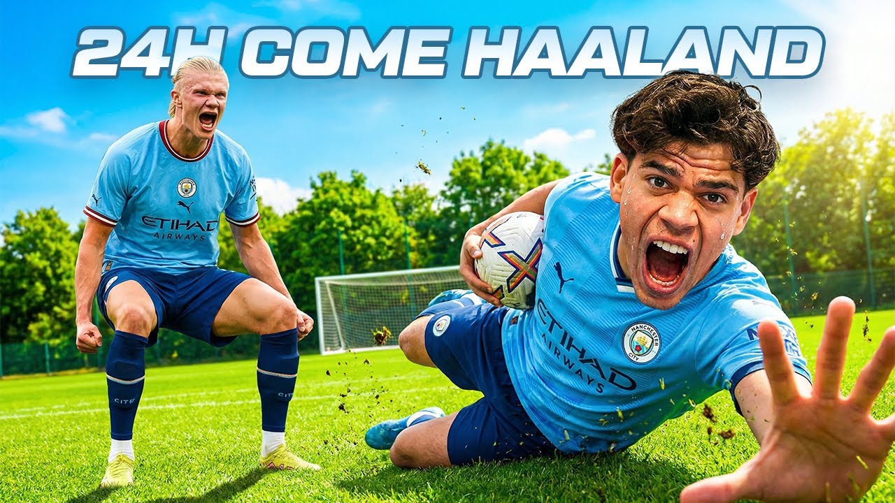 VIVO come ERLING HAALAND per 24H‼️⚽️