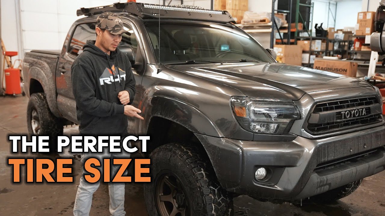 Идеальный размер шин для поднятых Tacoma, 4Runner, FJ Cruiser и GX470 — не самый большой