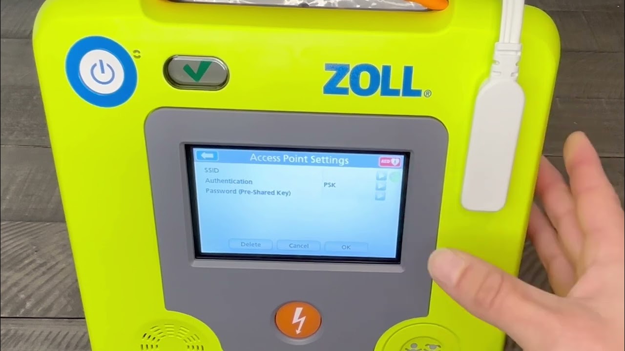 How to Connect the ZOLL AED3 to WiFi
