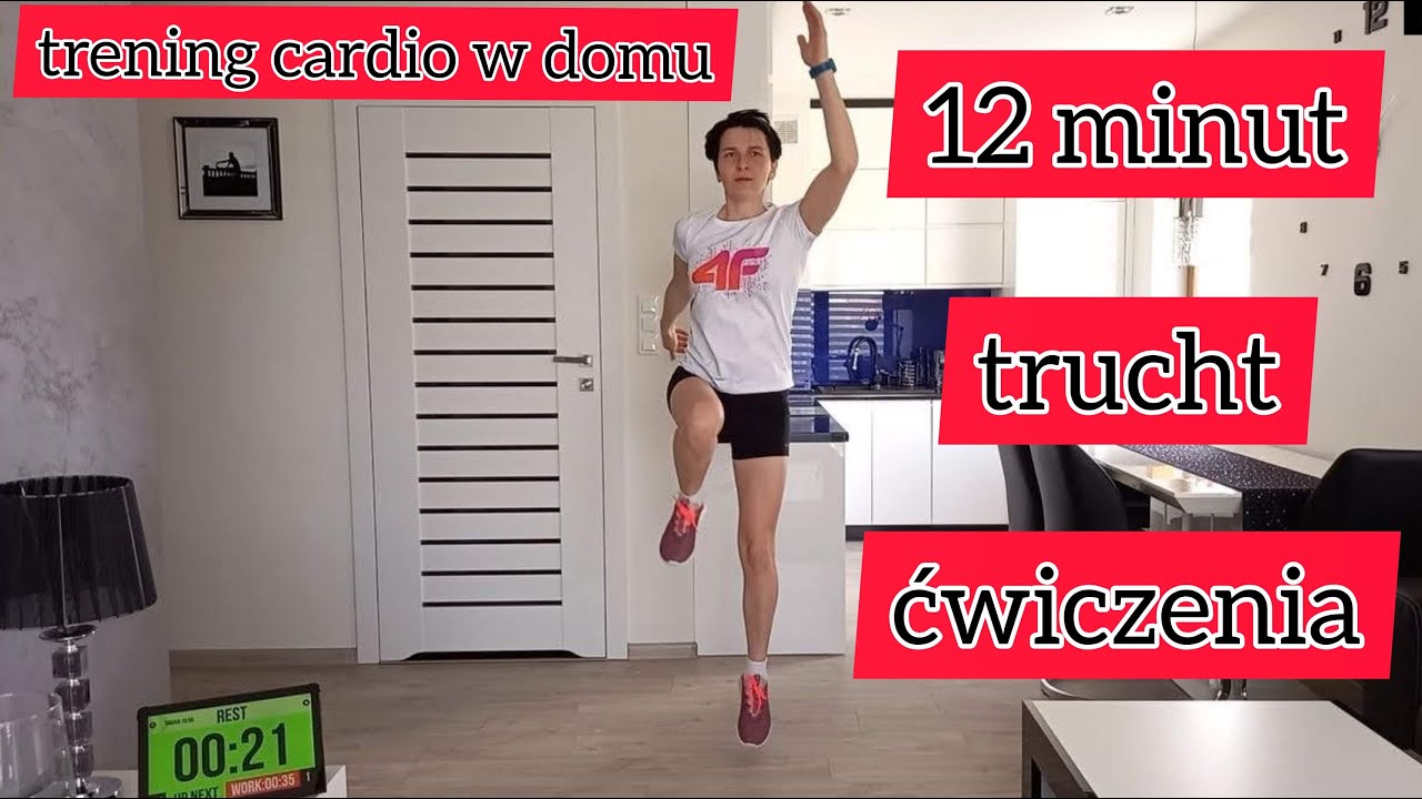 #47 12-minutowy trening cardio | cardio dla początkujących | trening codzienny w domu