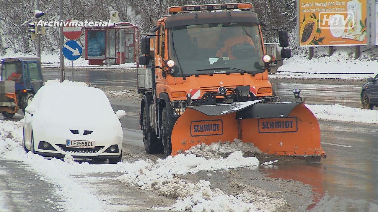 Winterdienst auf den Leobener Straßen