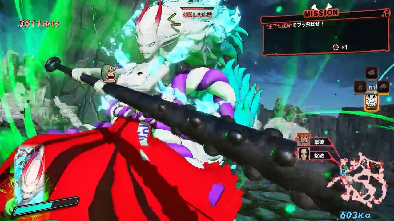 【海賊無双4】最強まで強化したヤマトで真の海賊無双をクリアしていく！【ONE PIECE Pirate Warriors 4】