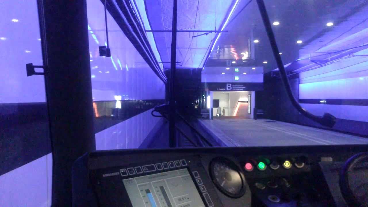 VBZ ZÜRICH TRAM Führerstandsmitfahrt - Tramtunnel Schwamendingen (Milchbuck - Schwamendingerplatz)