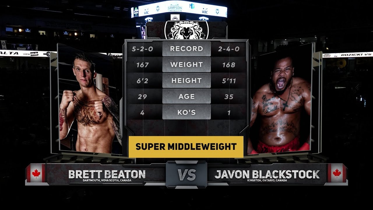 Brett Beaton vs Javon Blackstock | Full Fight | 3LP