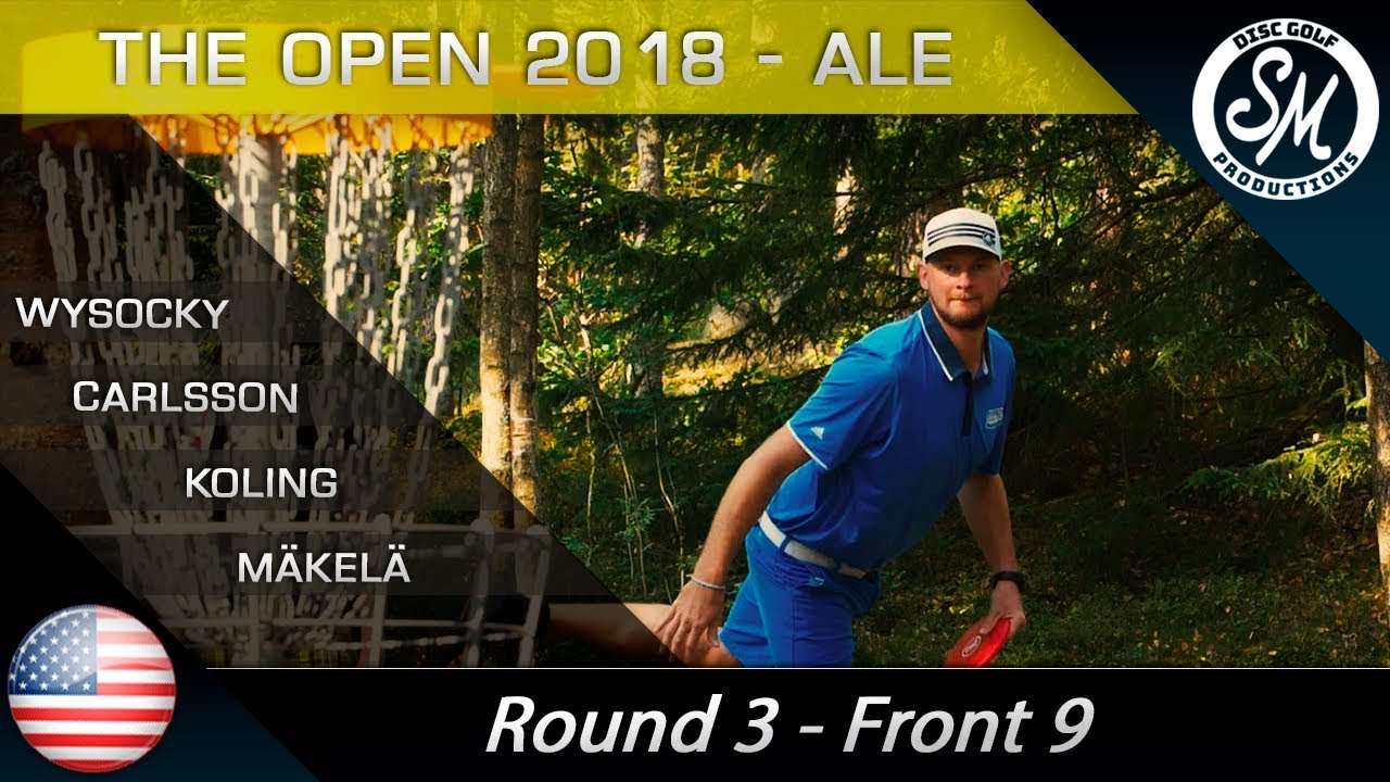 The Open 2018 | Round 3 Front 9 | Wysocki, Carlsson, Koling, Mäkelä