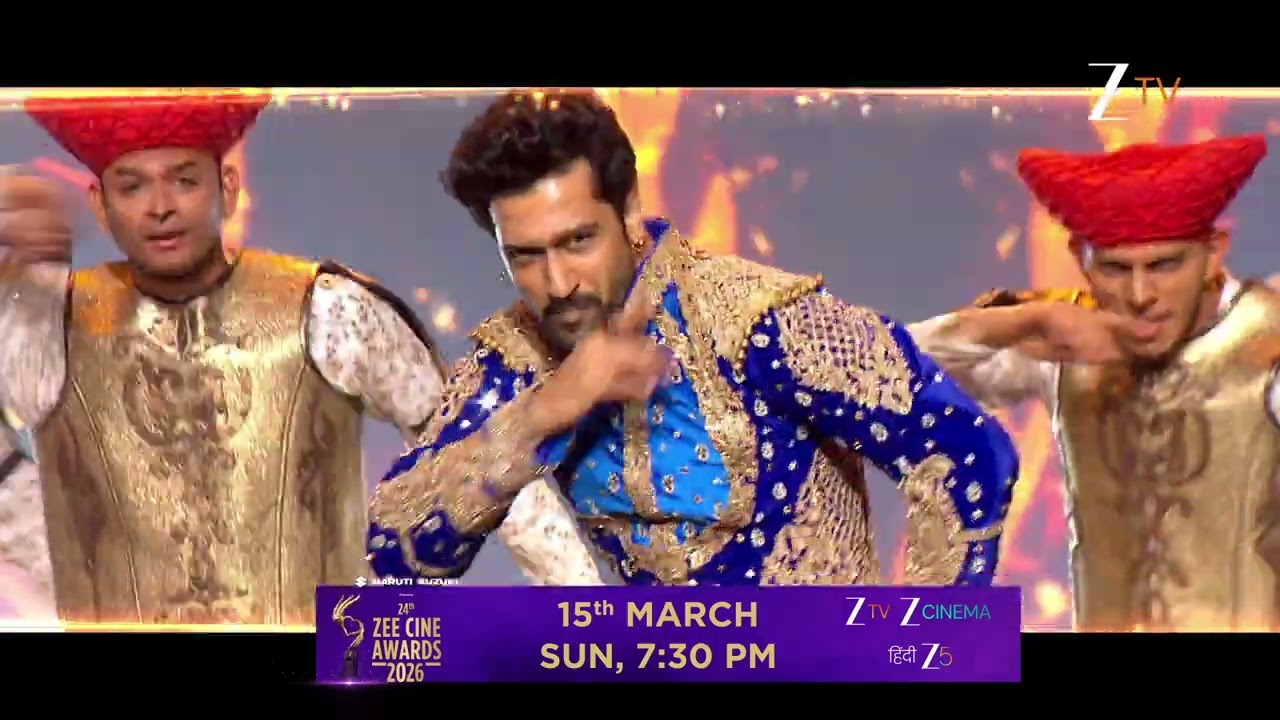 24th Zee Cine Awards 2026 | Vicky Kaushal | 15th March, Sunday At 6 PM | Promo | Zee TV