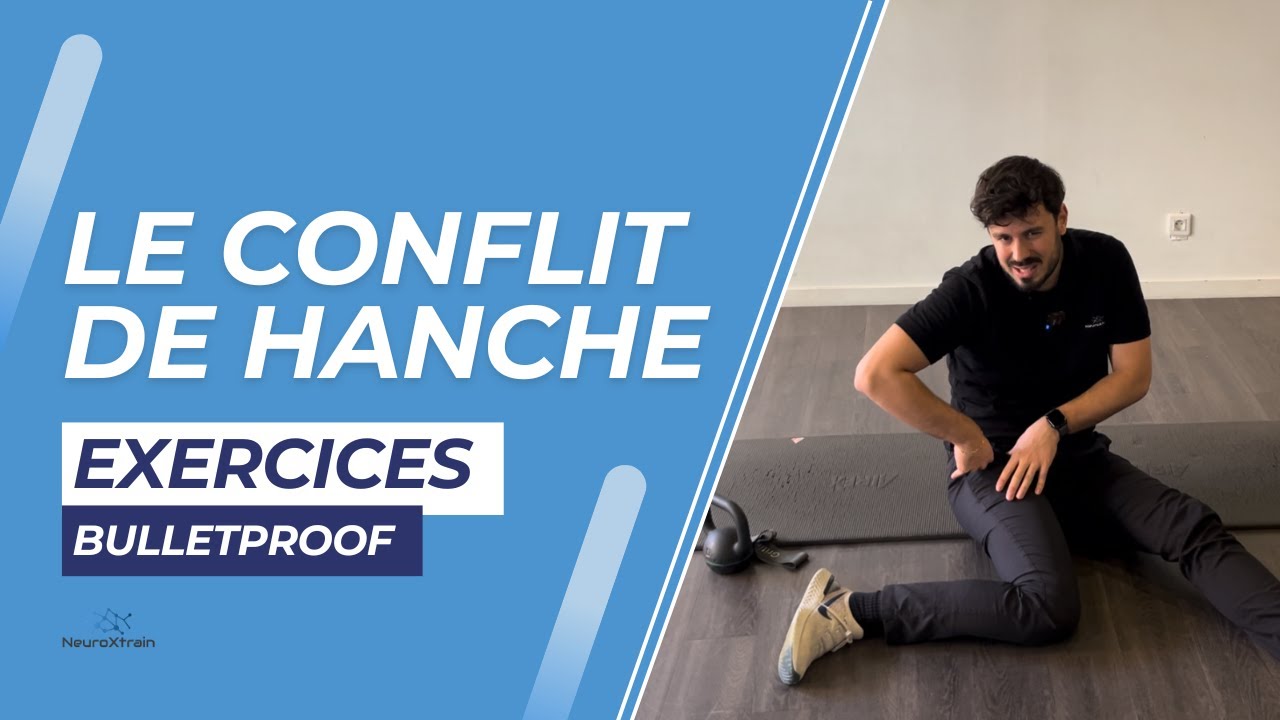 Nos meilleurs EXERCICES pour les rééducations de CONFLIT de HANCHE - Bulletproof