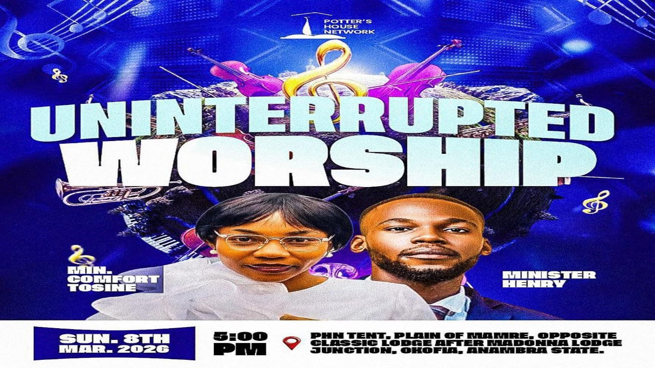 UNITERUPTTED WORSHIP | SUNDAY WORSHIP EXPERIENCE / WATCHMAN TOSINE | 08.03.2026