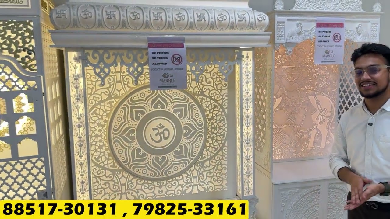 Corian Marble Mandir || Marble Temples For Home || Temples Market In Delhi || MARBLE ART STUDIO