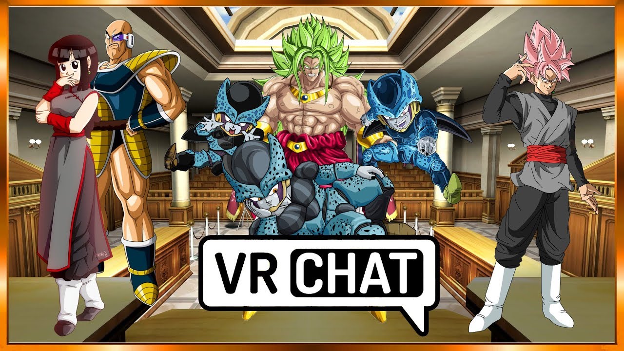 Weirdest Court Case EVER!: VRChat Court Skit- ChiChi Black vs Goku Black