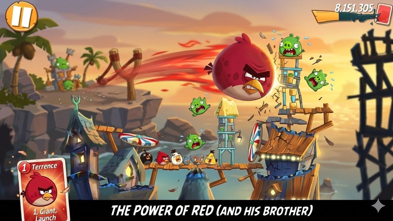 Angry Birds Daily Challenge | Boss Fight Very Difficult 😱 Lost Many Coins 🎮🔥