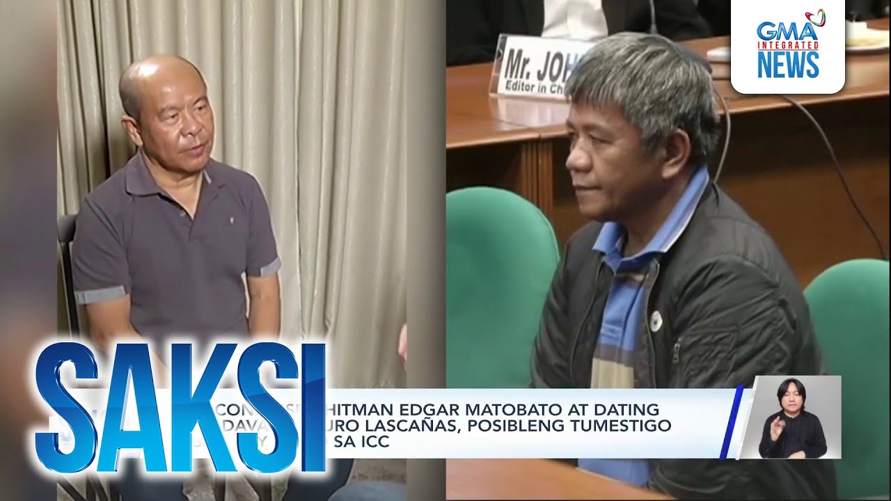 Self-confessed hitman Edgar Matobato at dating pulis-Davao Arturo Lascañas, posibleng... | Saksi