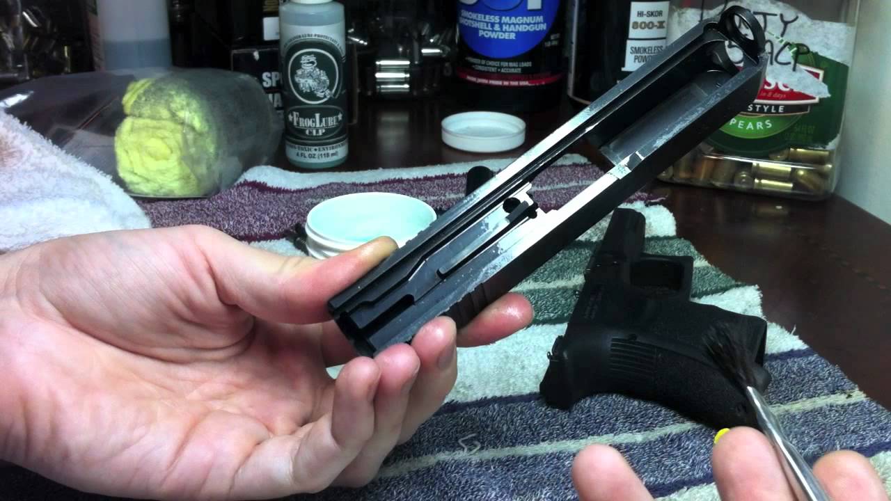 How to Apply Frog Lube to Glocks