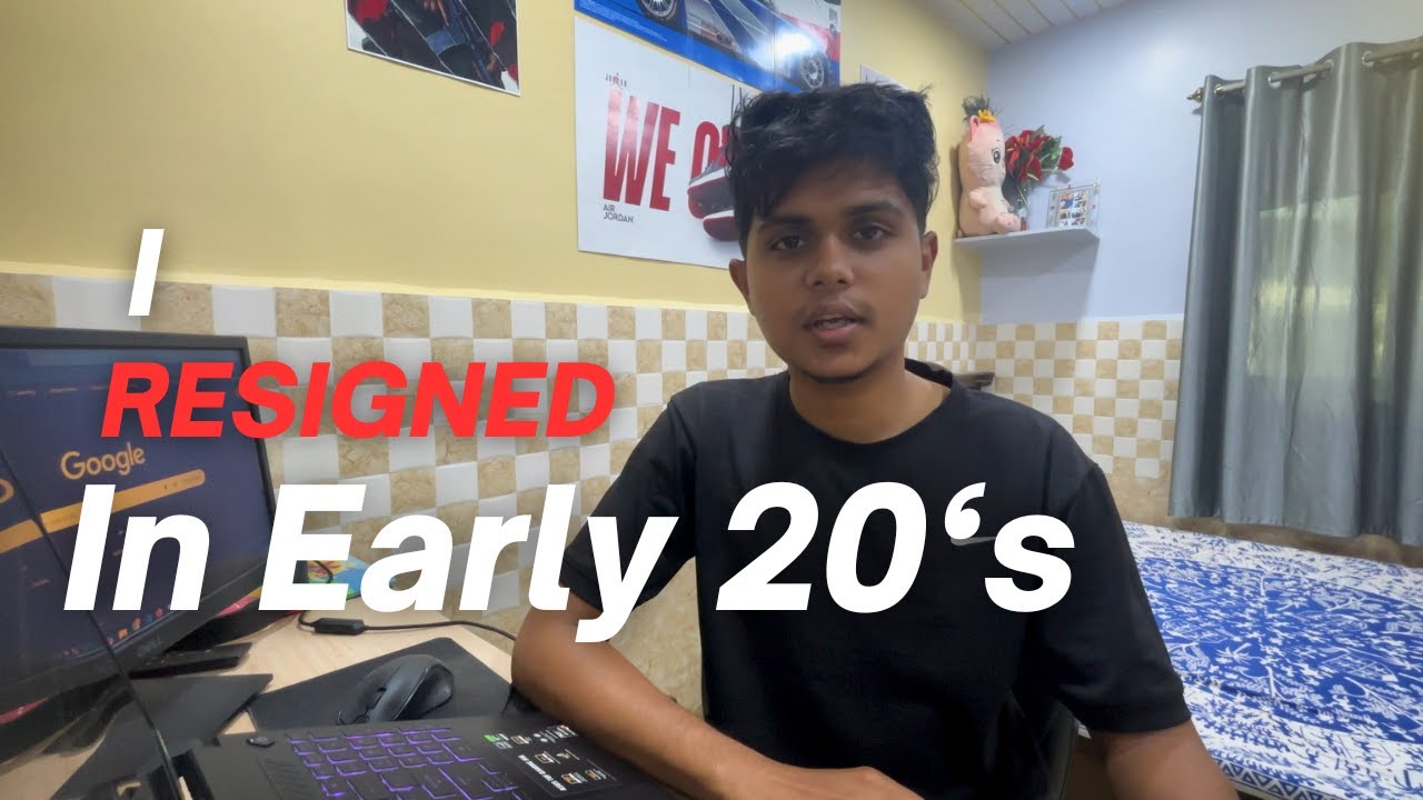 I finally resigned from FRONT END DEVELOPER IN EARLY 20’S