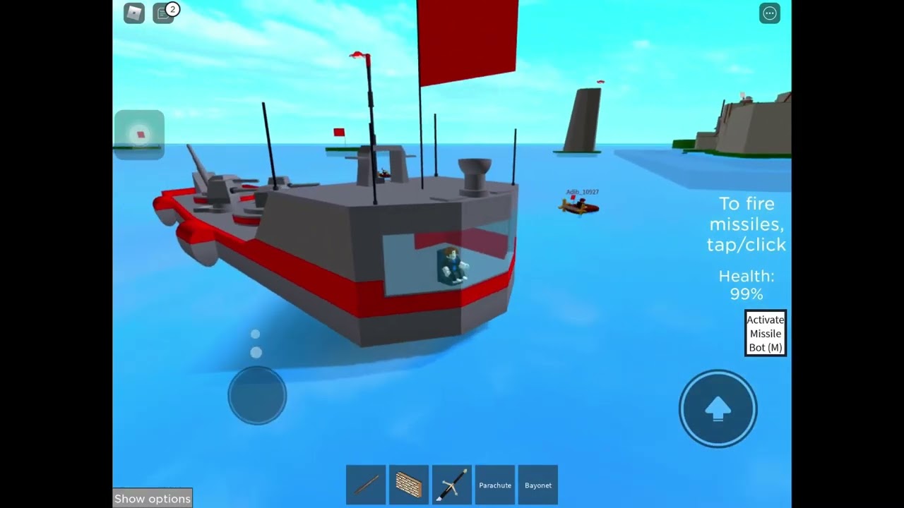 Roblox red vs blue plane wars mothership destroyer experience (trash boat)