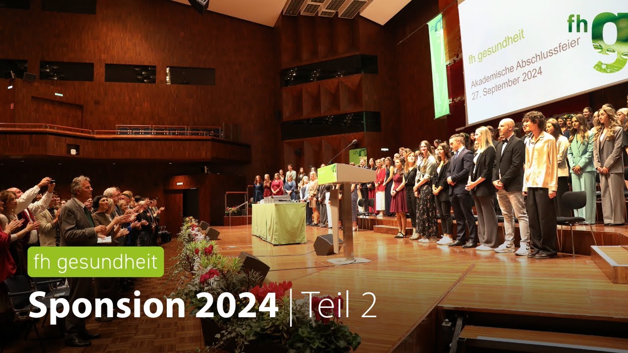 fhg Sponsion 2024 | Bachelor Gesundheits- und Krankenpflege