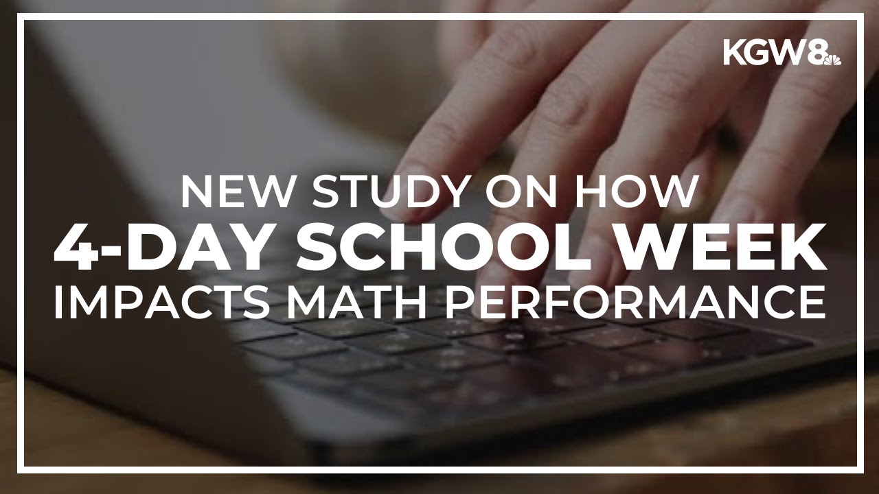 Study suggests four-day school week impacts math performance