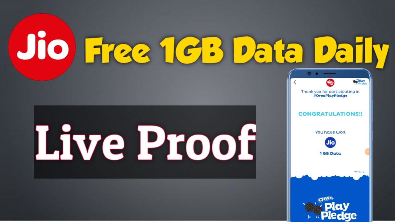 ｢Oreo Play Pledge Game hack Trick」 | Get Daily 1GB Data Free | 100% working Trick with Live Proof.