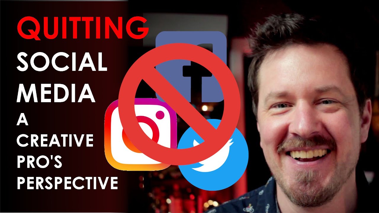QUITTING SOCIAL MEDIA  - A Creative Professional's Perspective