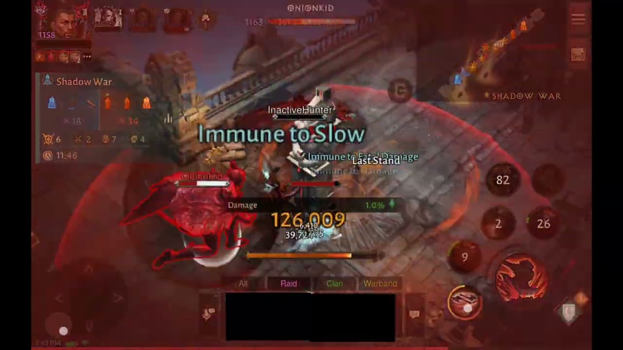 Shadow war between Gamers and G3OS | Diablo Immortal | eminent 1