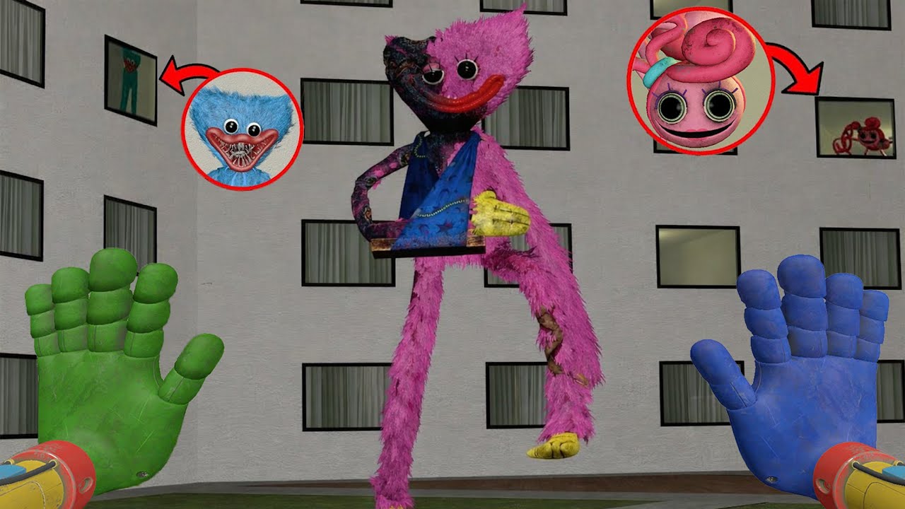 I FOUND ALL CHARACTER FROM Poppy Playtime, KISSY MISSY, CATNAP, MOMMY LONG LEGS, HUGGY WUGGY | Gmod!
