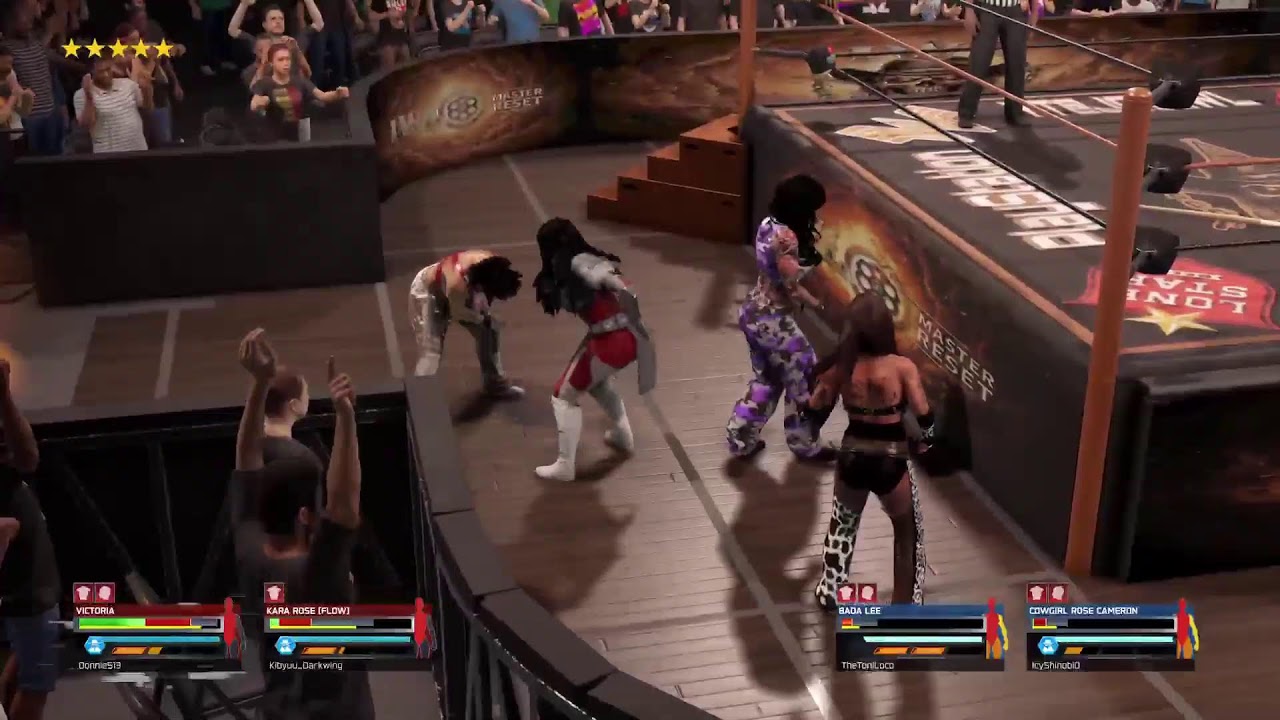 IWL Master Reset Women's Tag Team Titles.