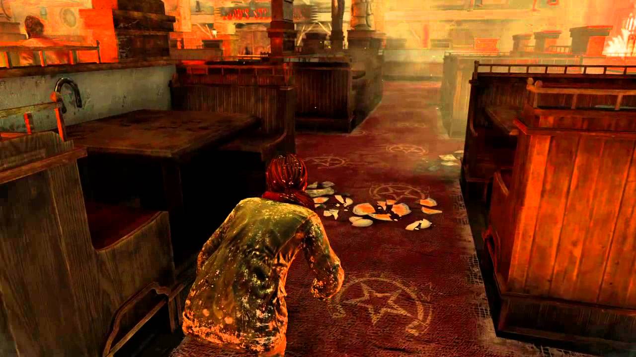 The Last of Us Cabin Resort Todd's Steakhouse David Grounded run