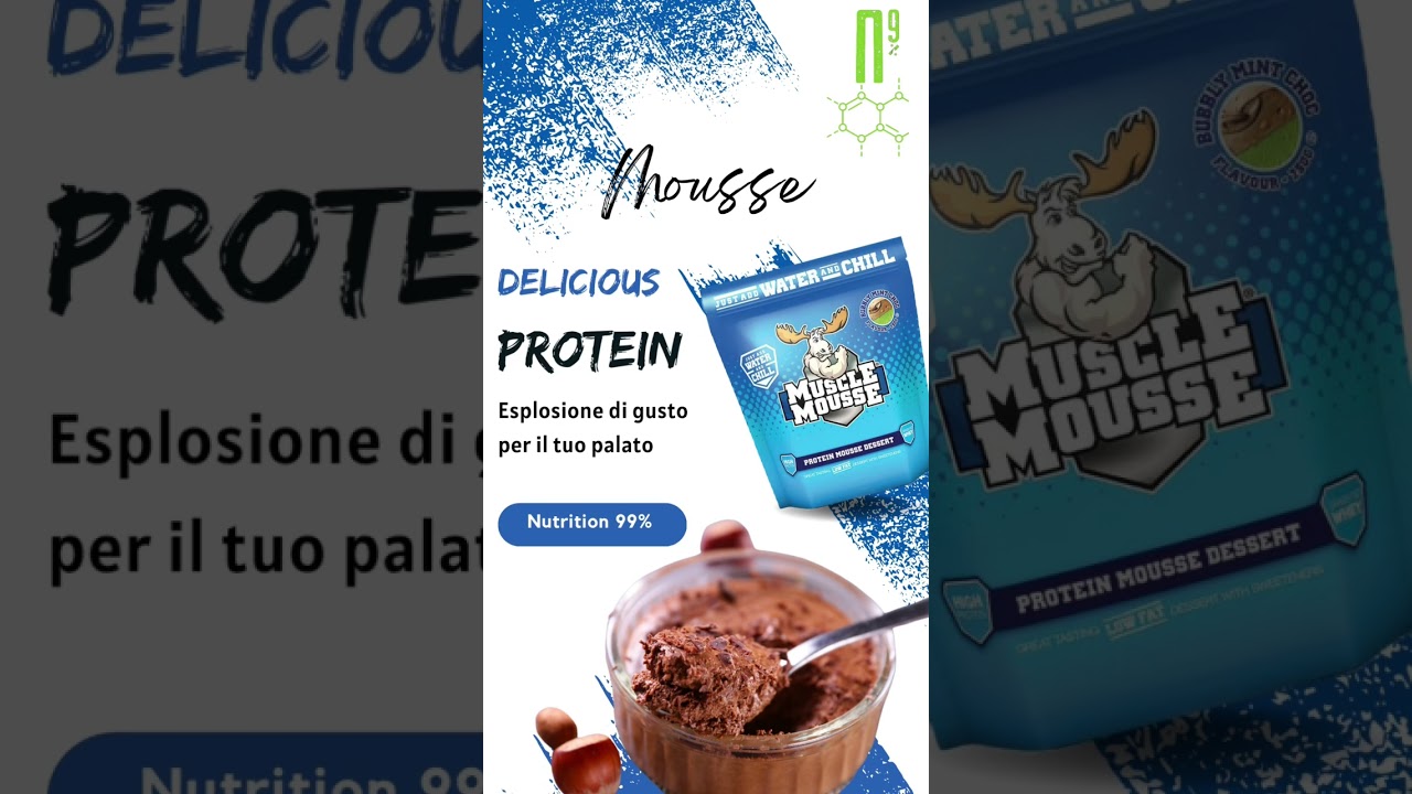 Mousse proteica ora disponibile su www.nutrition99.it #integratori #proteine #fitnessitalia