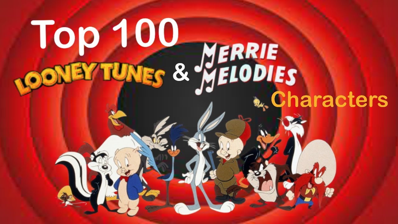 Top 100 Looney Tunes and Merrie Melodies Characters