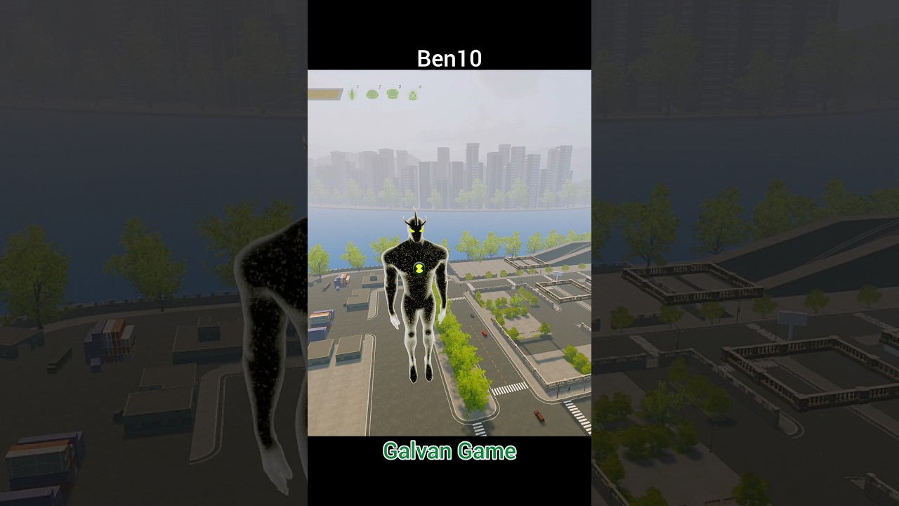 MOST REALISTIC GALVAN BEN 10 OPEN WORLD GAME| Alien X transformation #ben10 #gaming