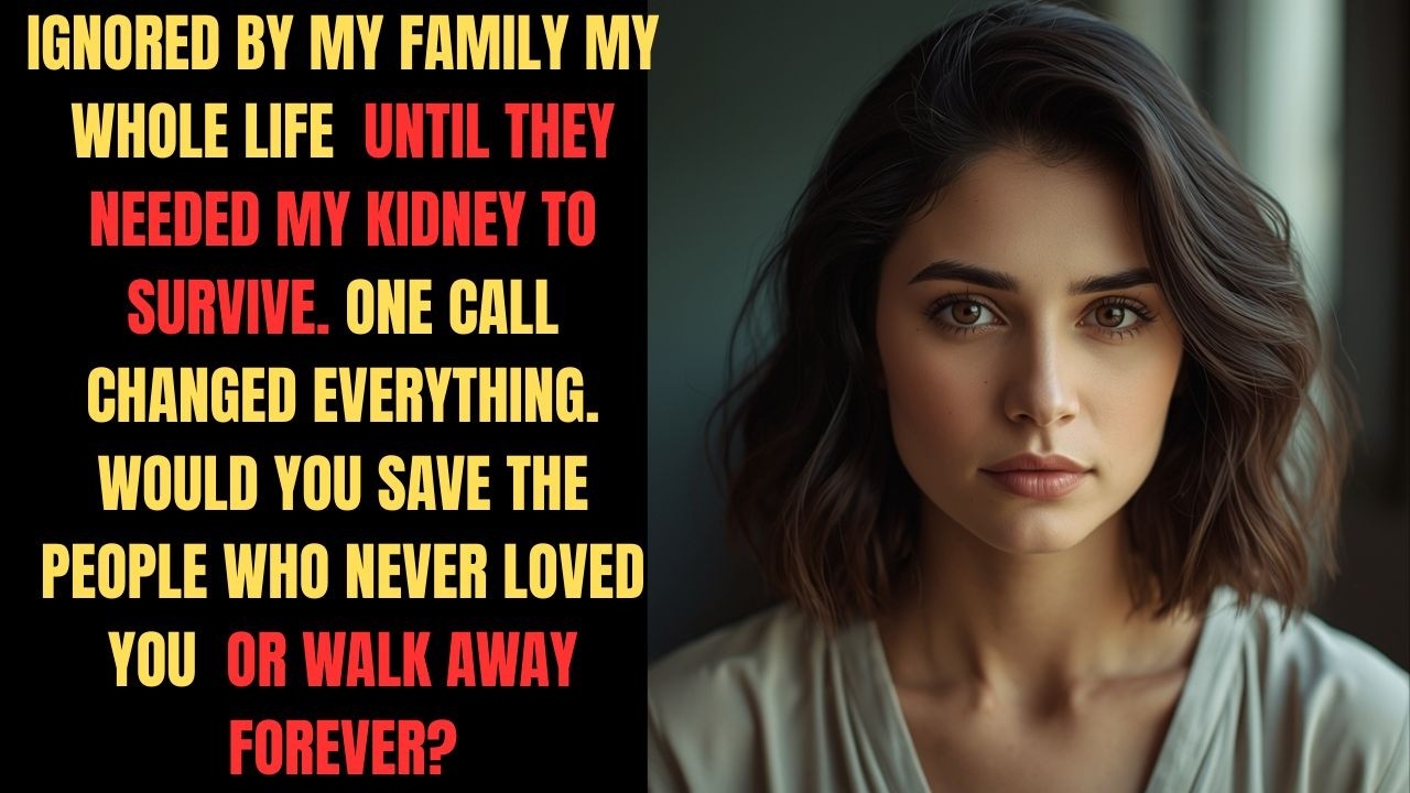 I Was Nothing to My Family… Then They Needed My Kidney to Survive