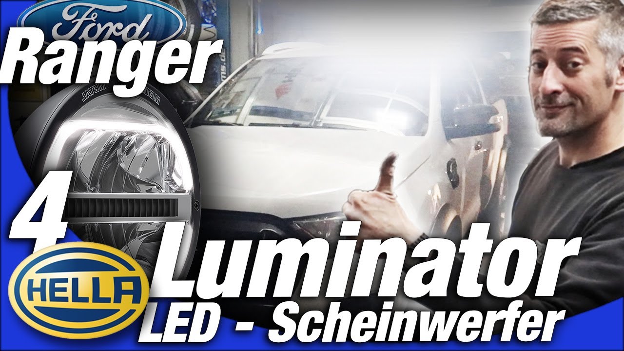 HELLA Illuminator LED Fernlicht montieren | Ford Ranger | kompletter Umbau | WEST-BERLIN-CUSTOMS