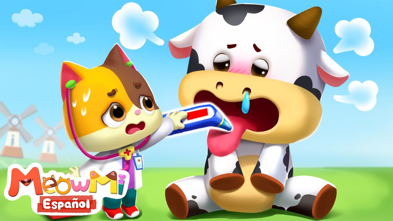 Animal Hospital | Canción de Doctor😷 | Canción Infantil | MeowMi Family Show Español