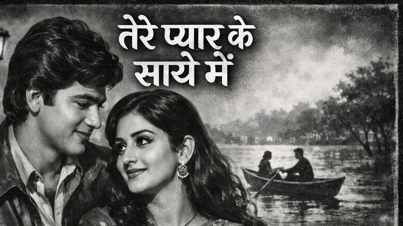 Tere Pyar Ke Saaye Mein 💖 | Emotional Bollywood Love Song | Heart Touching Hindi Song | 80s Old Song