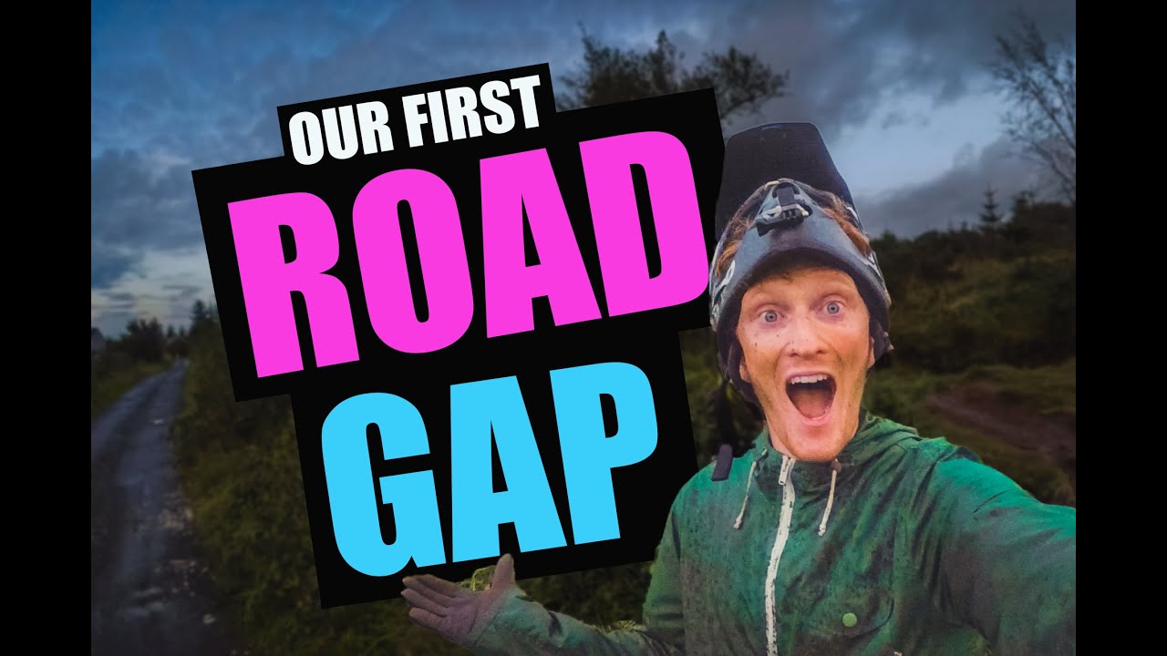 Woodburn MTB Vlog | Our first ROAD GAP in the wet !!! | HD