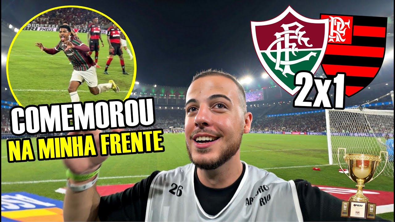 SEGUE TUDO NORMAL NO RIO! Fluminense 2x1 Flamengo - VLOG DIRETO DO CAMPO | Cariocão 2026
