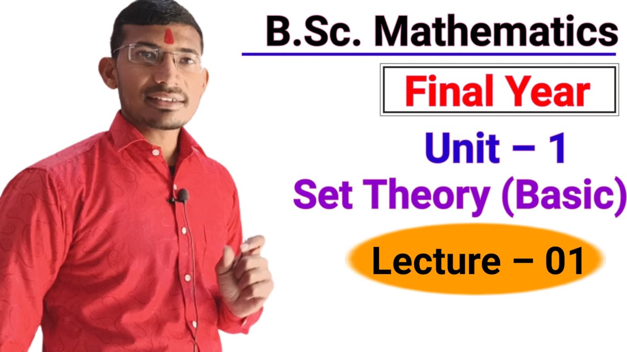 Abstract Algebra Bsc final year unit 1 set theory | B.Sc 3rd year mathematics unit 1st topic