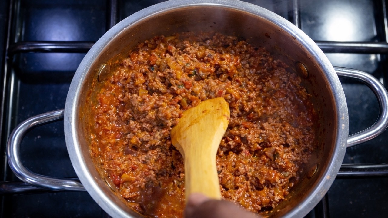 Easy Homemade Bolognese Sauce for Pasta