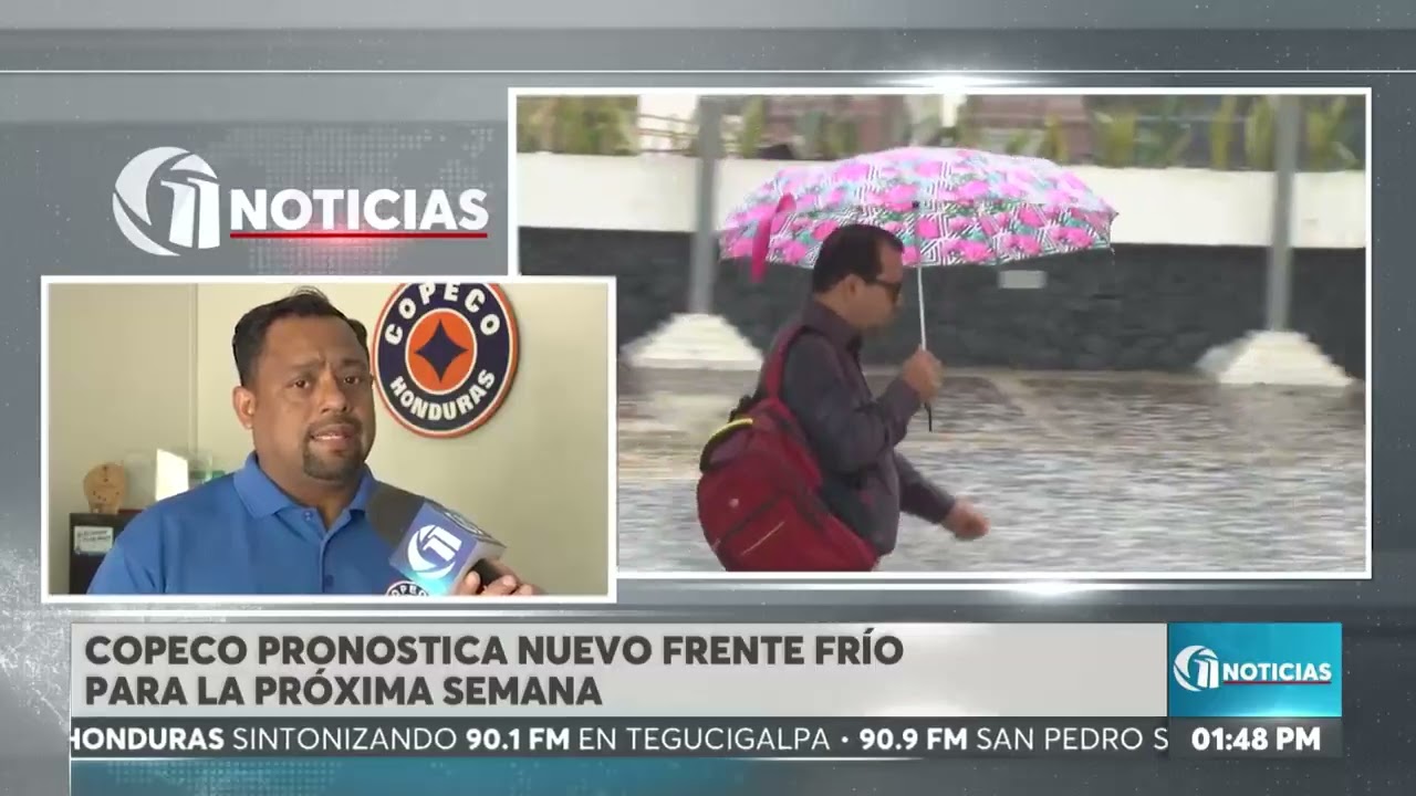 ¿Para qué fecha? Copeco pronostica nuevo frente frío para el territorio nacional.