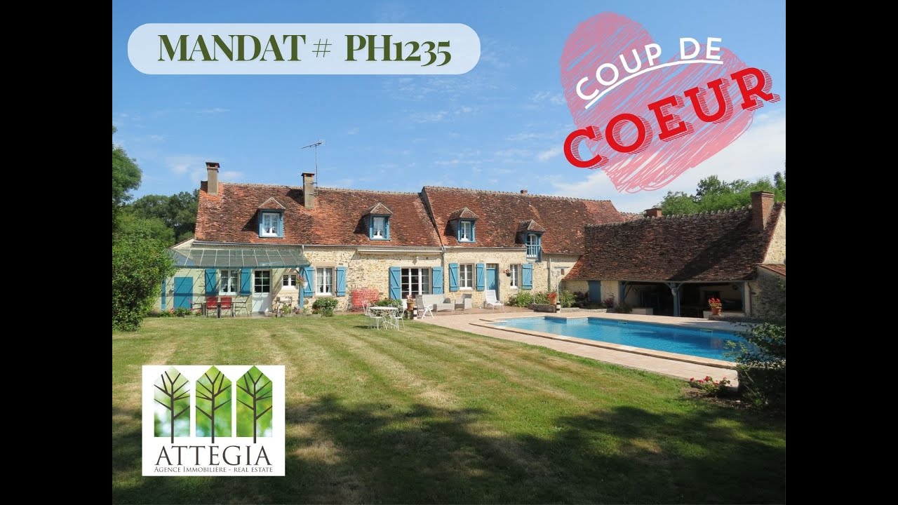 🏡 Virtual Tour – Private Estate with Two Stone Houses, Heated Pool & Barns