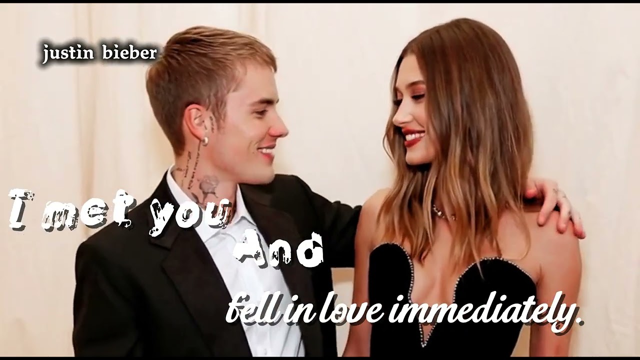 I met you and fell in love immediately justin bieber