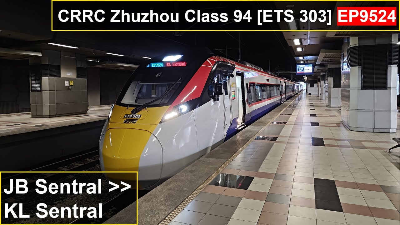KTM ETS Class 94 [ETS 303] - EP9524: JB Sentral → KL Sentral