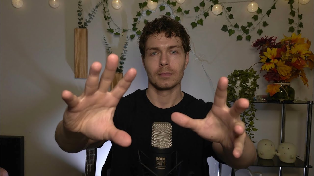 ASMR Visual Hand Movements and Soft Speaking for Relaxation
