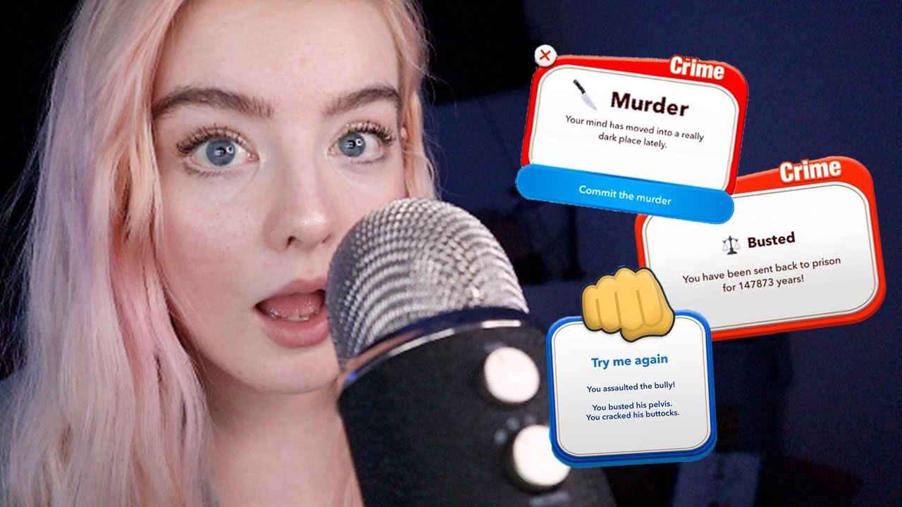 BITLIFE but I make all the worst choices.... ASMR